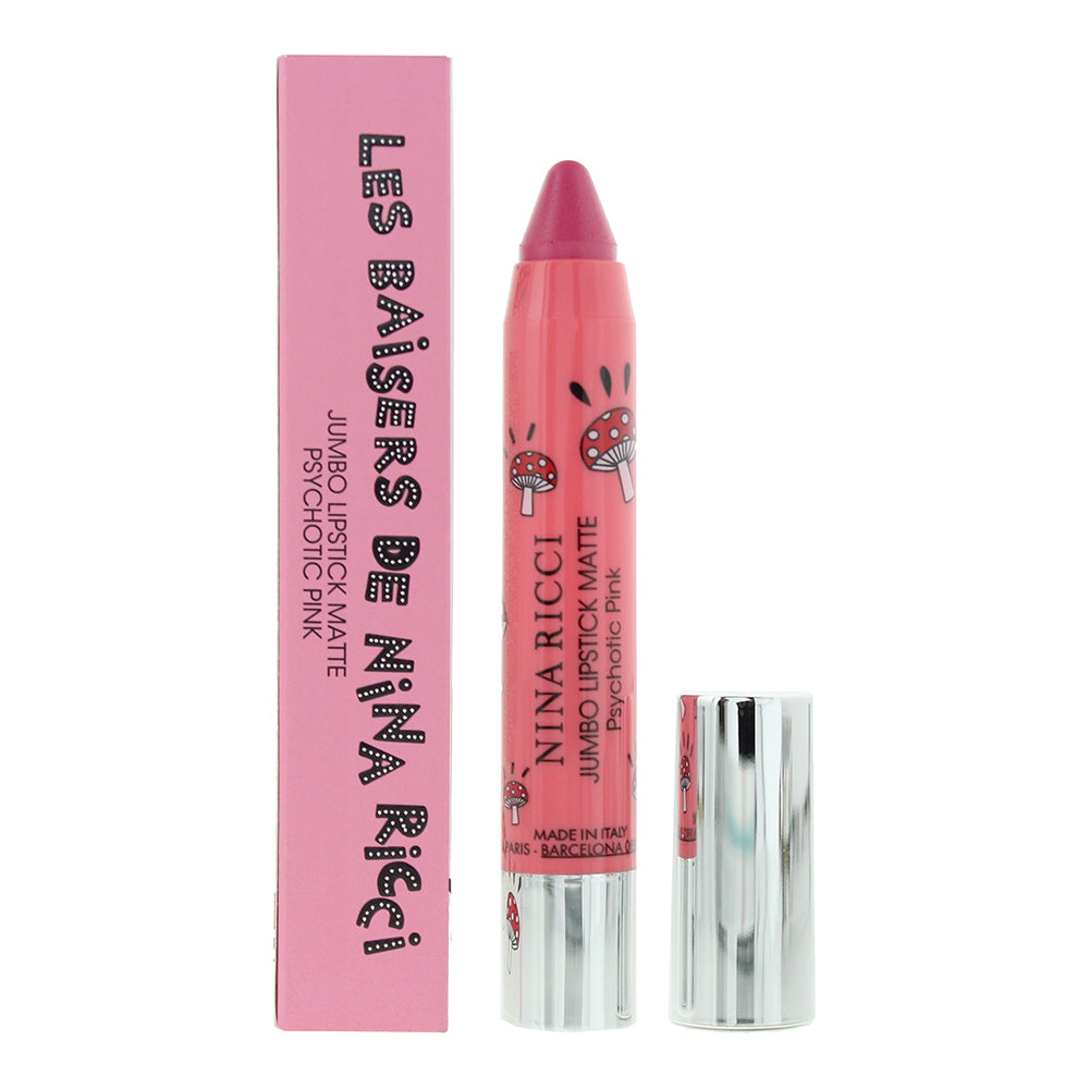 Nina Ricci Jumbo Matte Psychotic Pink Lipstick 2.5g