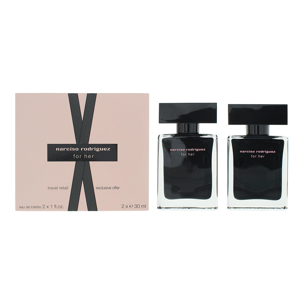 Narciso Rodriguez For Her 2 Piece Gift Set: Eau de Parfum 30ml - Eau de Parfum 3