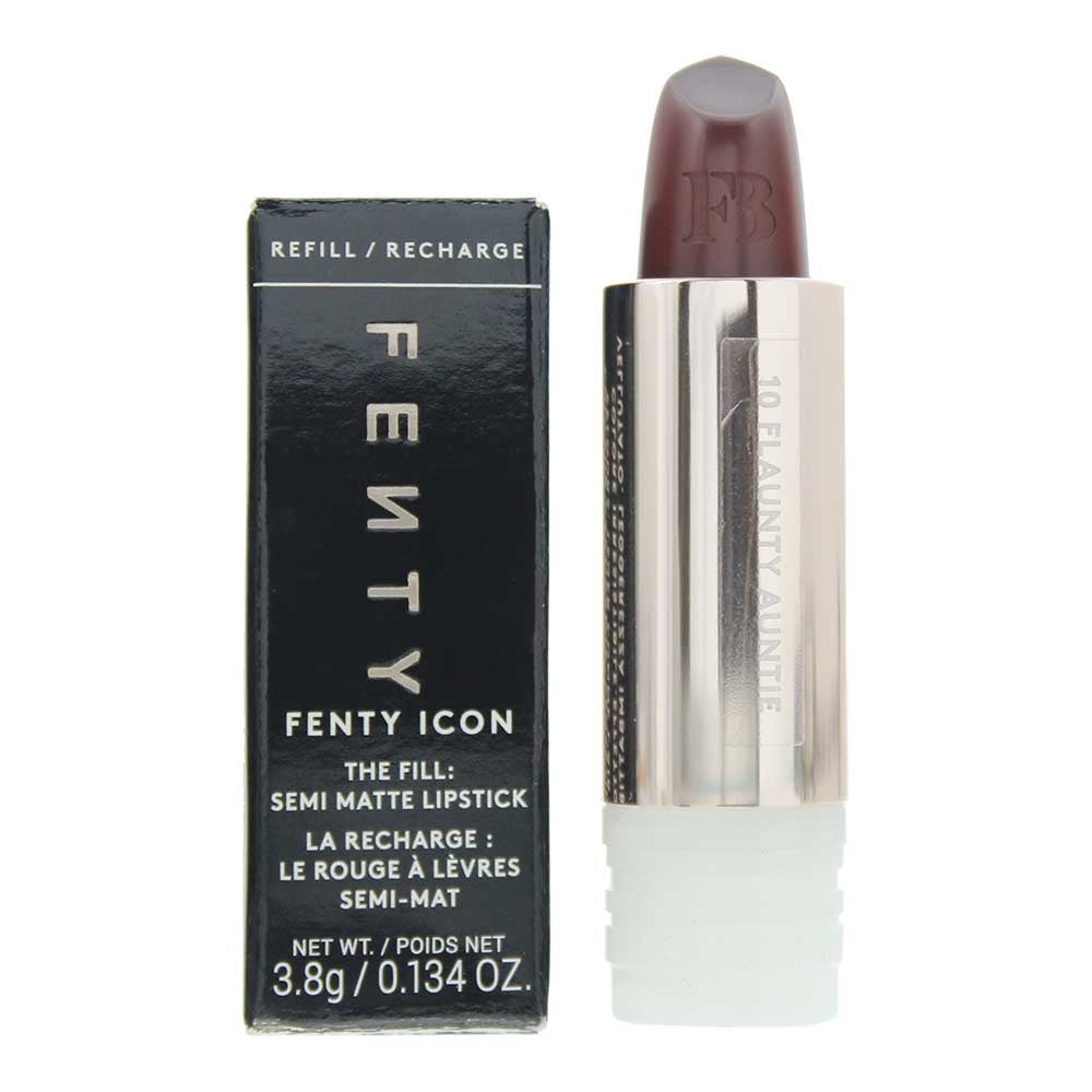 Fenty Beauty Icon Semi Matte Refillable Flaunty Auntie Lipstick 3.8g