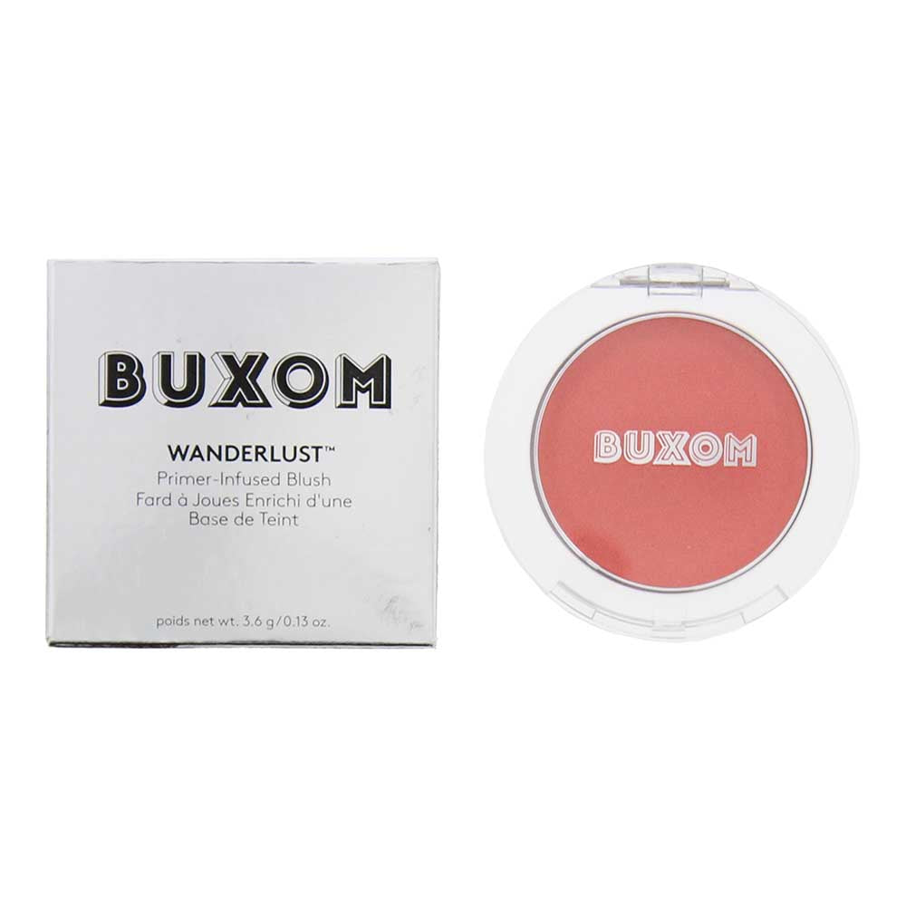 Buxom Wonderlust Primer-Infused Mykonos Blush 3.6g