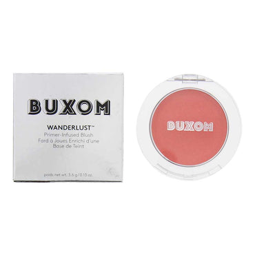 Buxom Wonderlust Primer-Infused Mykonos Blush 3.6g