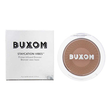 Buxom Staycation Primer-Infused Backyard Bronze Bronzer 4g