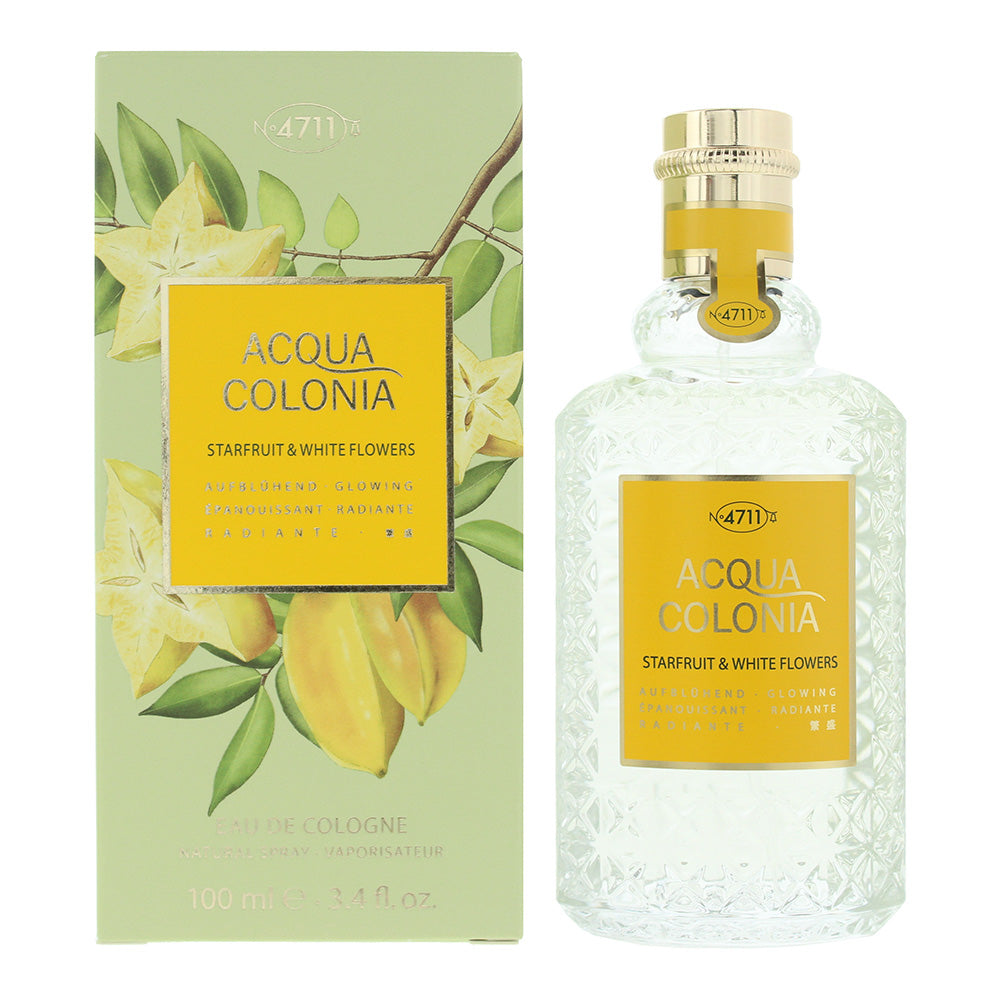 4711 Acqua Colonia Starfrit  White Flowers Eau de Cologne 100ml