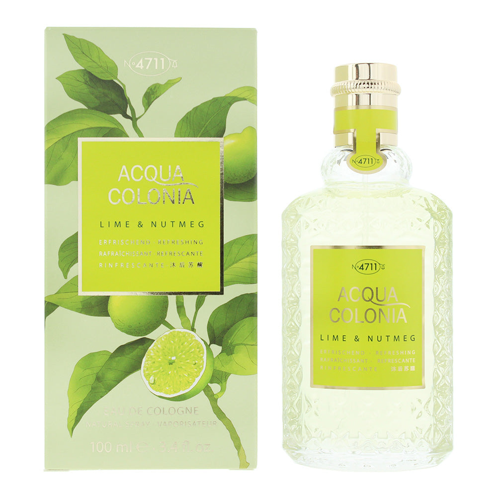 4711 Acqua Colonia Lime  Nutmeg Eau de Cologne 100ml