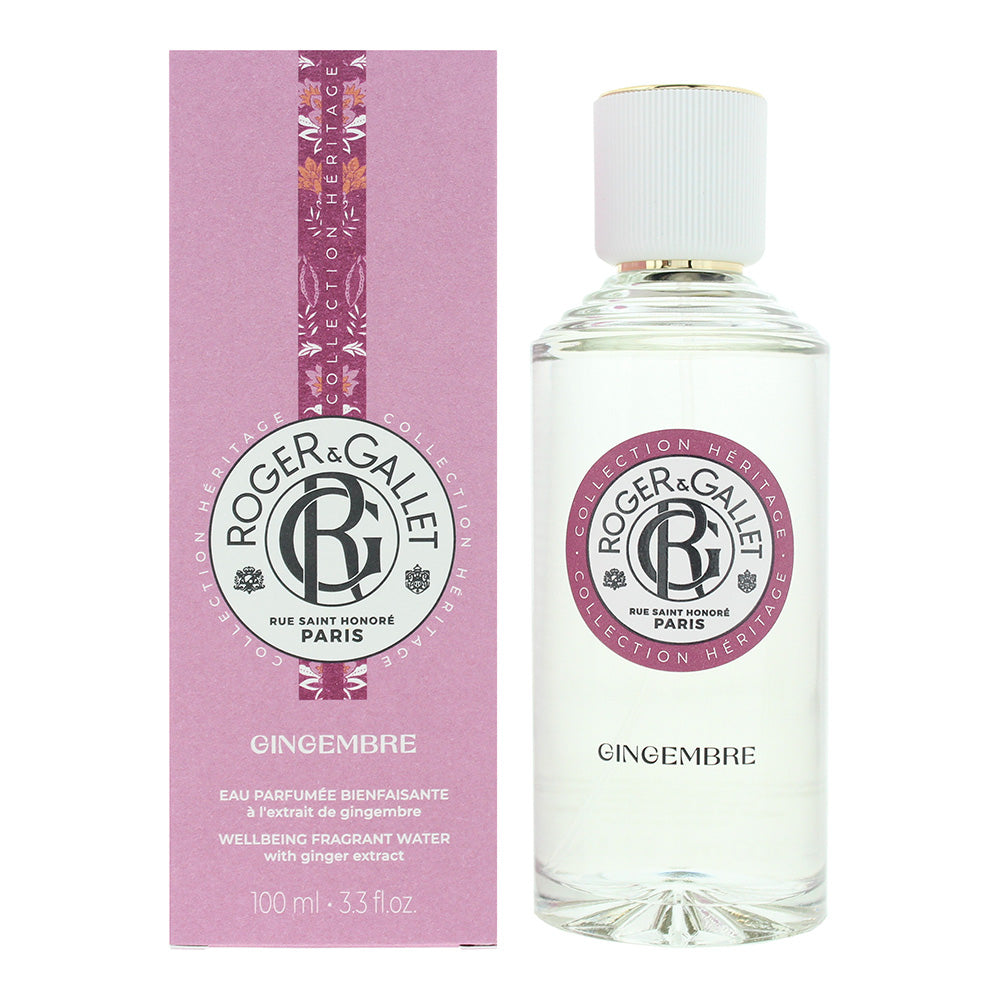 Roger  Gallet Gingembre Rouge Fragrant Water 100ml