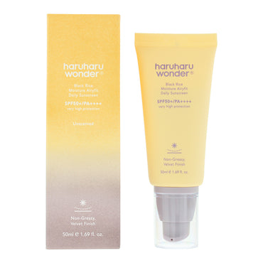 Haruharu Wonder  Black Rice Moisture Airyfit Daily Spf 50 Sun Cream 50ml