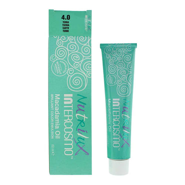 Intercosmo Nutrilux Macadamia Oil 4.0 EARTH Hair Colour 60ml