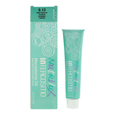 Intercosmo Nutrilux Macadamia Oil 9.13 BUCKWHEAT Hair Colour 60ml