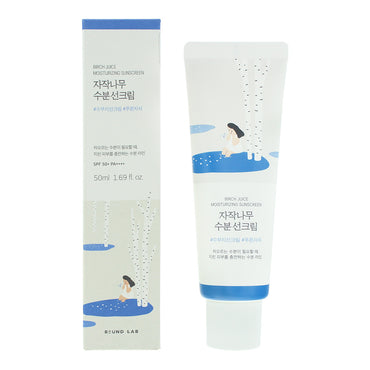 Round Lab Birch Juice Moisturising Spf 50 Sun Cream 50ml