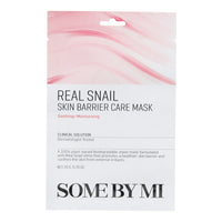 Some By Mi Real Snail Skin Barrier Care Sheet Mask 20g