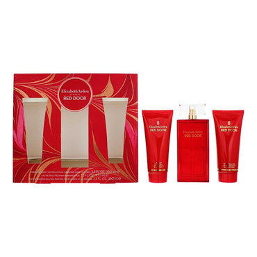 Elizabeth Arden Red Door 3 Piece Gift Set: Eau de Toilette 100ml - Body Lotion 100ml - Shower Gel 100ml