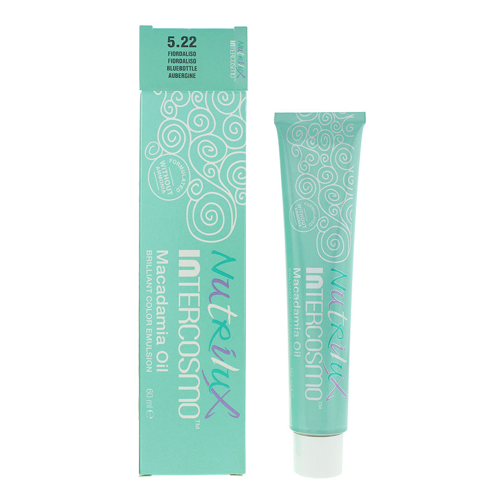 Intercosmo Nutrilux Macadamia Oil 5.22 Bluebottle Hair Colour 60ml