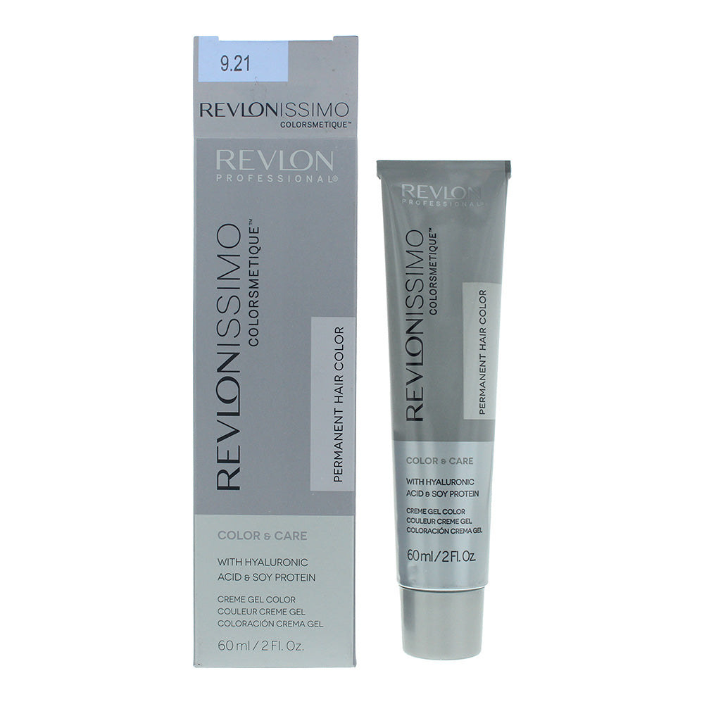 Revlon Revlonissimo Colorsmetique 9.21 Very Light Iridescent Ash Blonde Hair Colour 60ml