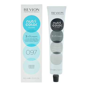 Revlon Nutri Color Filters 097 Turquoise 3 In 1  Hair Cream 100ml