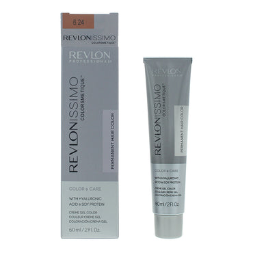 Revlon Revlonissimo Colorsmetique 6.24 Dark Coppery Pearl Blonde Hair Colour 60ml
