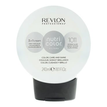 Revlon Nutri Color Filters 1011 Intense Silver 3 In 1 Hair Cream 240ml