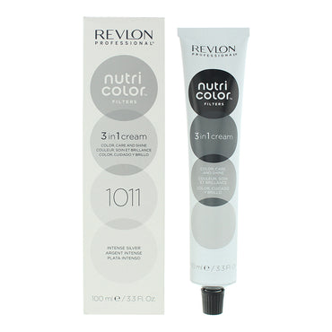 Revlon Nutri Color Filters 1011 Intense Silver 3 In 1 Hair Colour 100ml