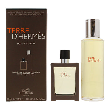 Hermès Terre D'hermès 2 Piece Gift Set: Refill Eau de Toilette 125ml - Eau de To