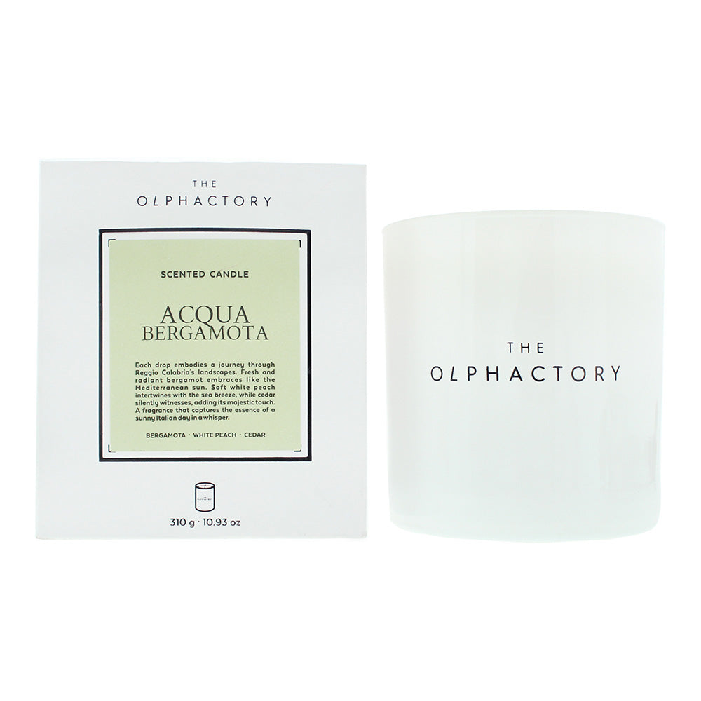 The Olphactory Acqua Bergamota Scented Candle 310g