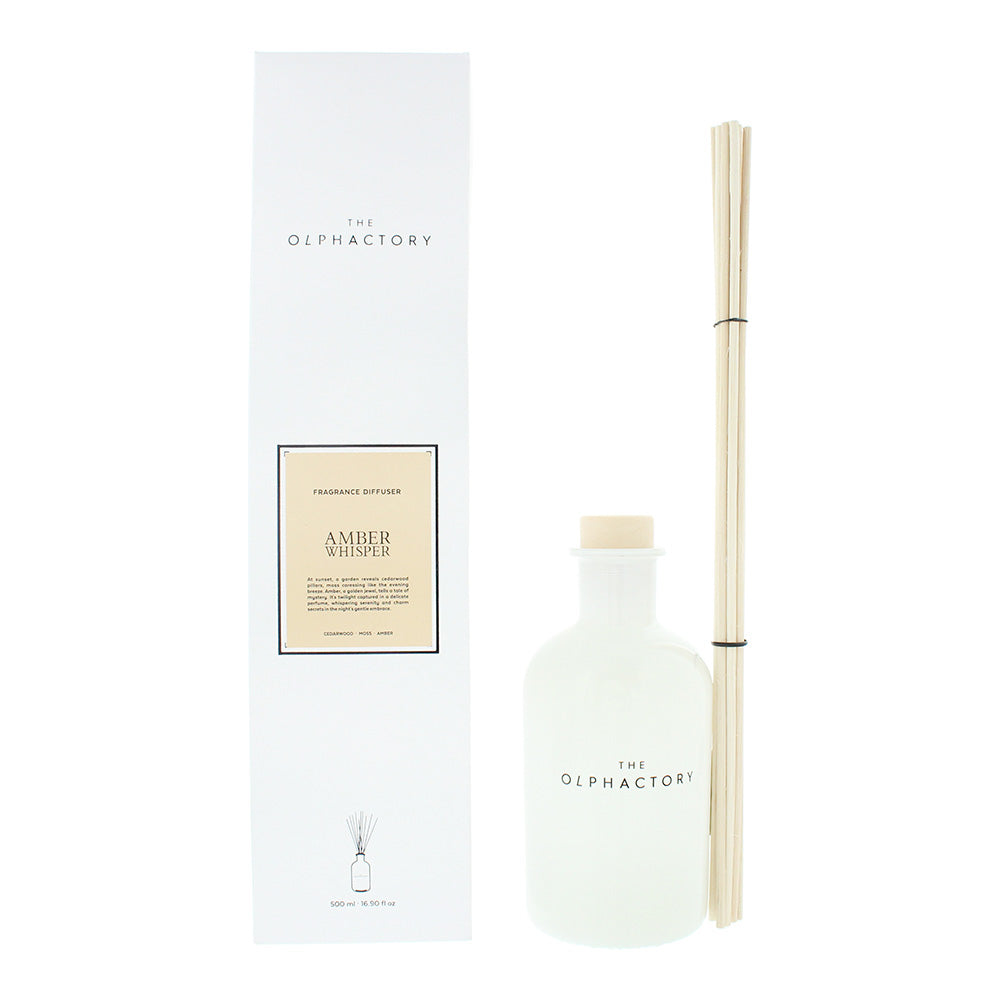 The Olphactory Amber Whisper Diffuser 500ml
