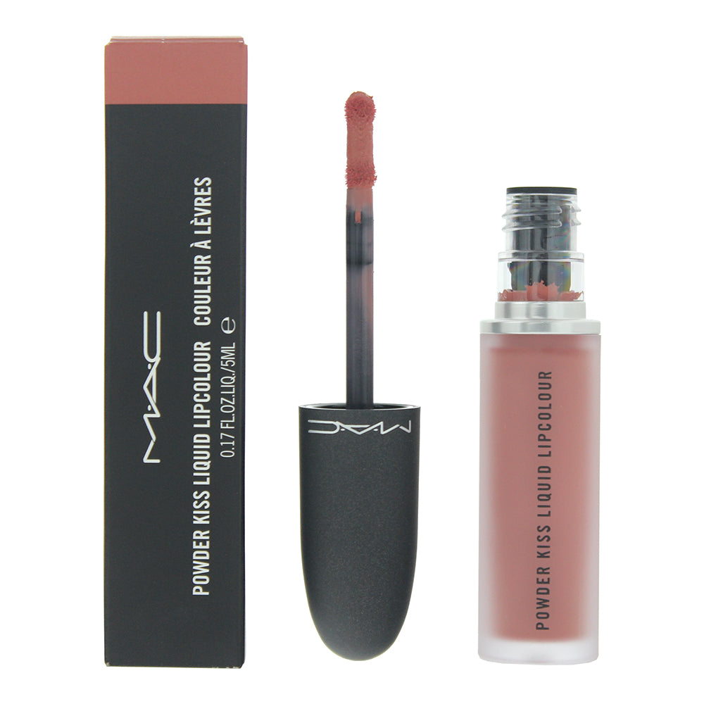 MAC Powder Kiss Liquid Lipcolour 996 Date-Maker Liquid Lipstick 5ml