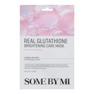 Some By Mi Real Glutathione Brightening Care Mask Sheet 1 x 20g