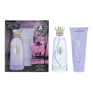 Caribbean Joe Island Supply Splash Photobox 2 Piece Gift Set: EDP 100ml - BL 100ml