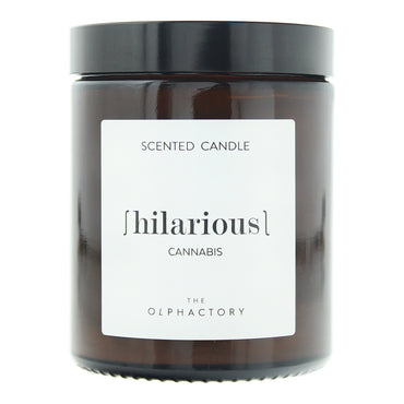 The Olphactory Hilarious Cannabis Scented Candle 135g