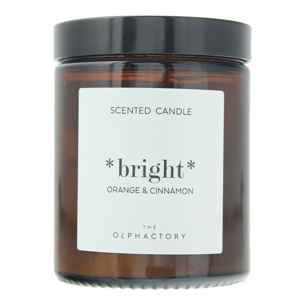 The Olphactory Bright Orange  Cinnamon Scented Candle 135g