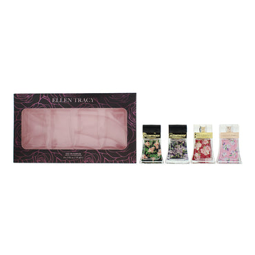 Ellen Tracy Classic Florals Best Sellers Coffret 4 Piece Gift Set: EDP 4 x 15ml