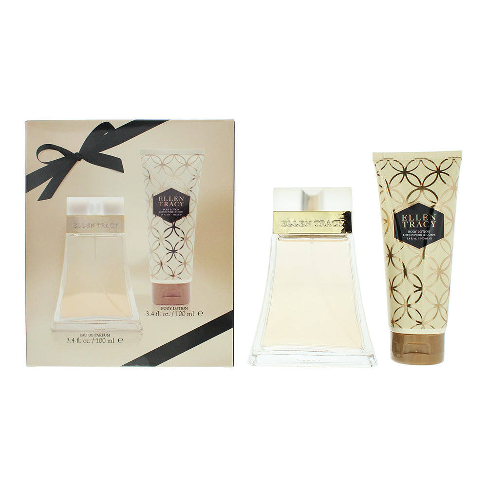 Ellen Tracy Classic Photobox 2 Piece Gift Set: EDP 100ml - BL 100ml