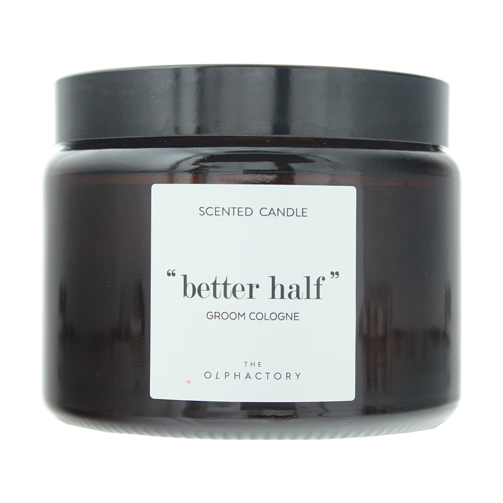 The Olphactory Better Half Groom Cologne Scented Candle 360g