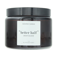 The Olphactory Better Half Groom Cologne Scented Candle 360g