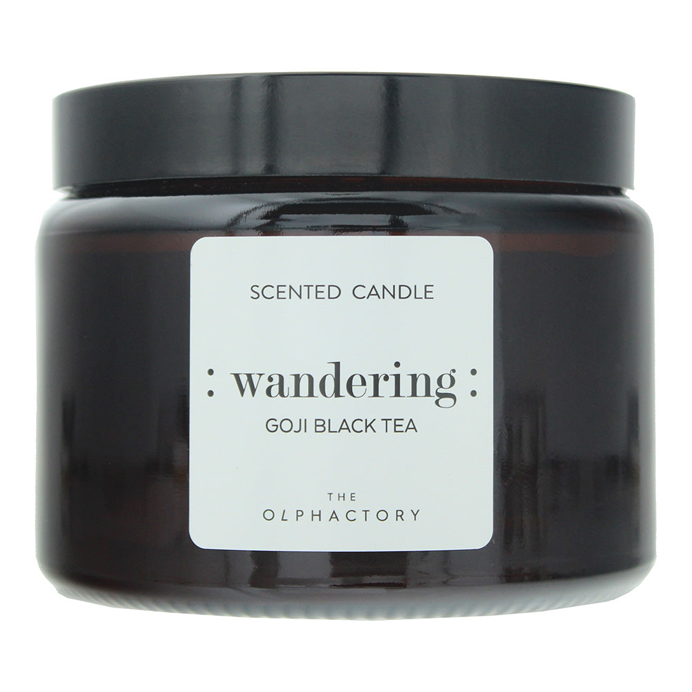 The Olphactory Wandering Goji Black Tea Scented Candle 360g