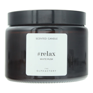 The Olphactory Relax White Musk Scented Candle 360g