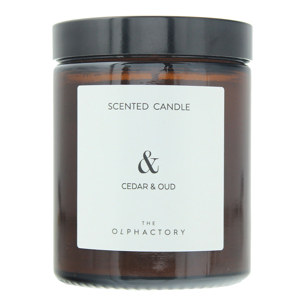 The Olphactory Cedar  Oud Scented Candle 135g