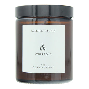 The Olphactory Cedar  Oud Scented Candle 135g