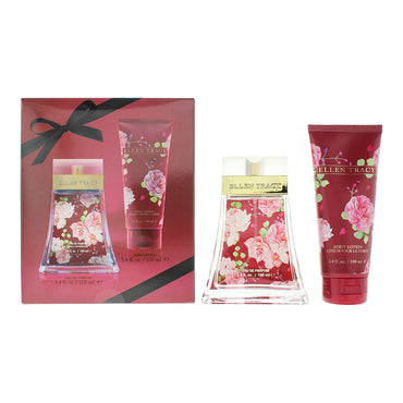 Ellen Tracy Classic Florals Red Sensational Photobox 2 Piece Gift Set: EDP 100ml