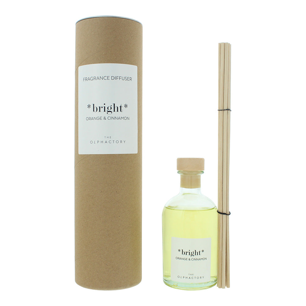 The Olphactory Bright Orange  Cinnamon Reed Diffuser 250ml