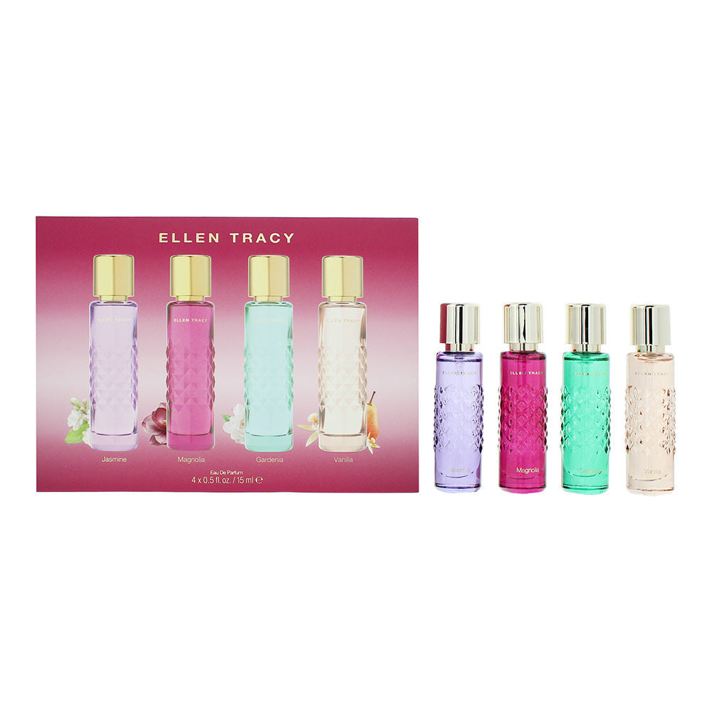 Ellen Tracy Quilted Replica Coffret 4 Piece Gift Set: EDP 4 x 15ml