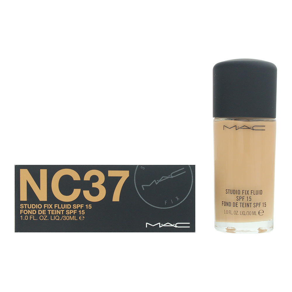 MAC Studio Fix Fluid SPF 15 NC37 Foundation 30ml