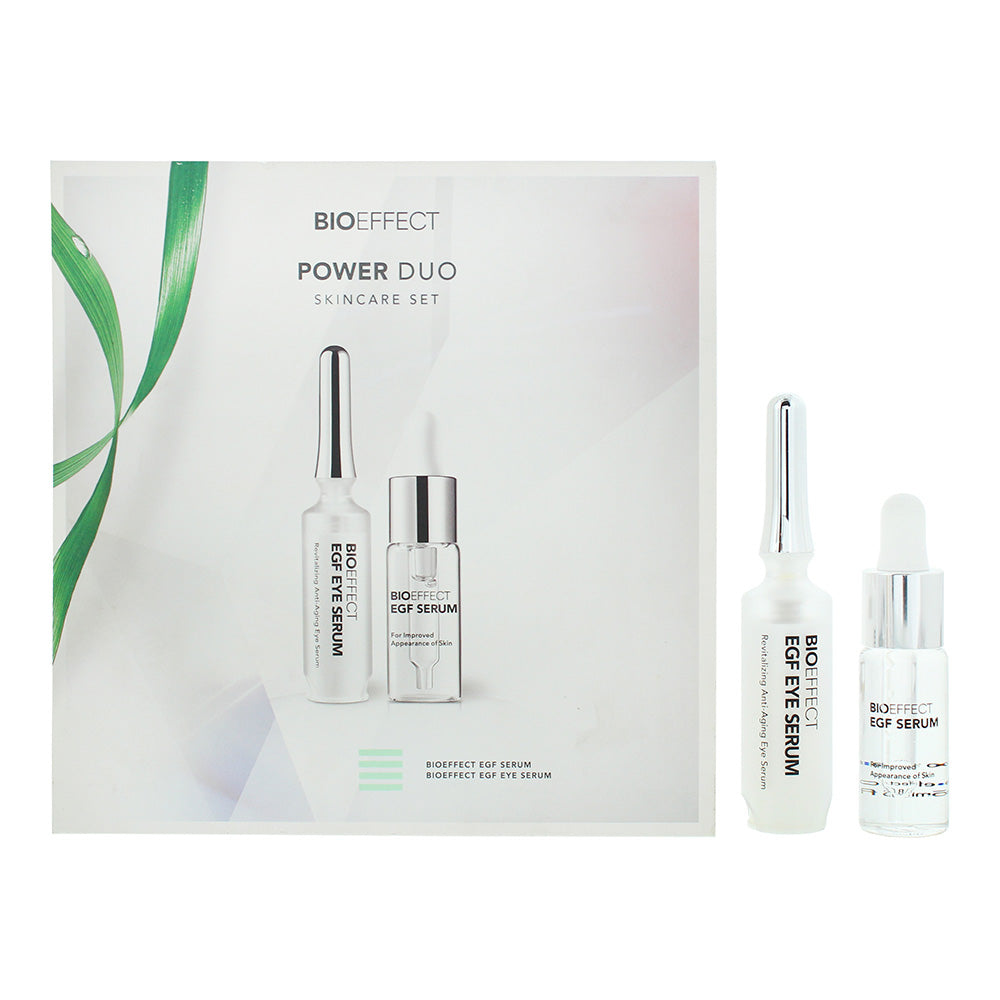 Bioeffect Power Duo 2 Piece Gift Set: Egf Serum 15ml - Egf Eye Serum 6ml