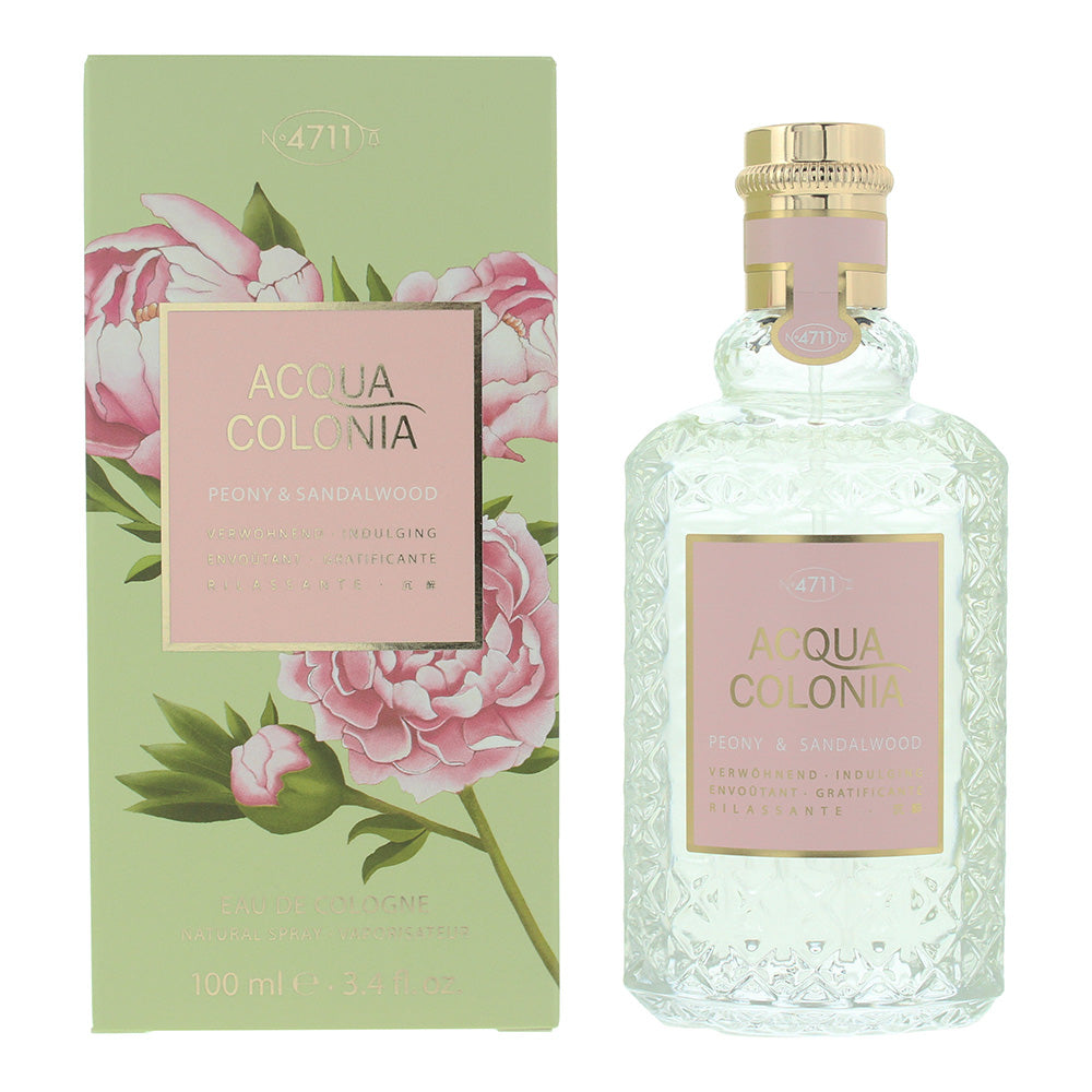 4711 Acqua Colonia Peony  Sandalwood Eau de Cologne 100ml