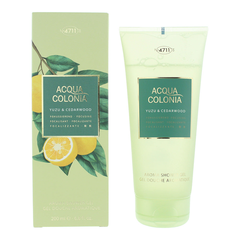 4711 Acqua Colonia Yuzu  Cedarwood Shower Gel 200ml