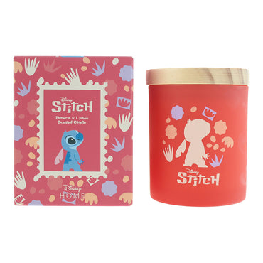 Disney Stitch Plumeria And Lychee Scented Candle 195g
