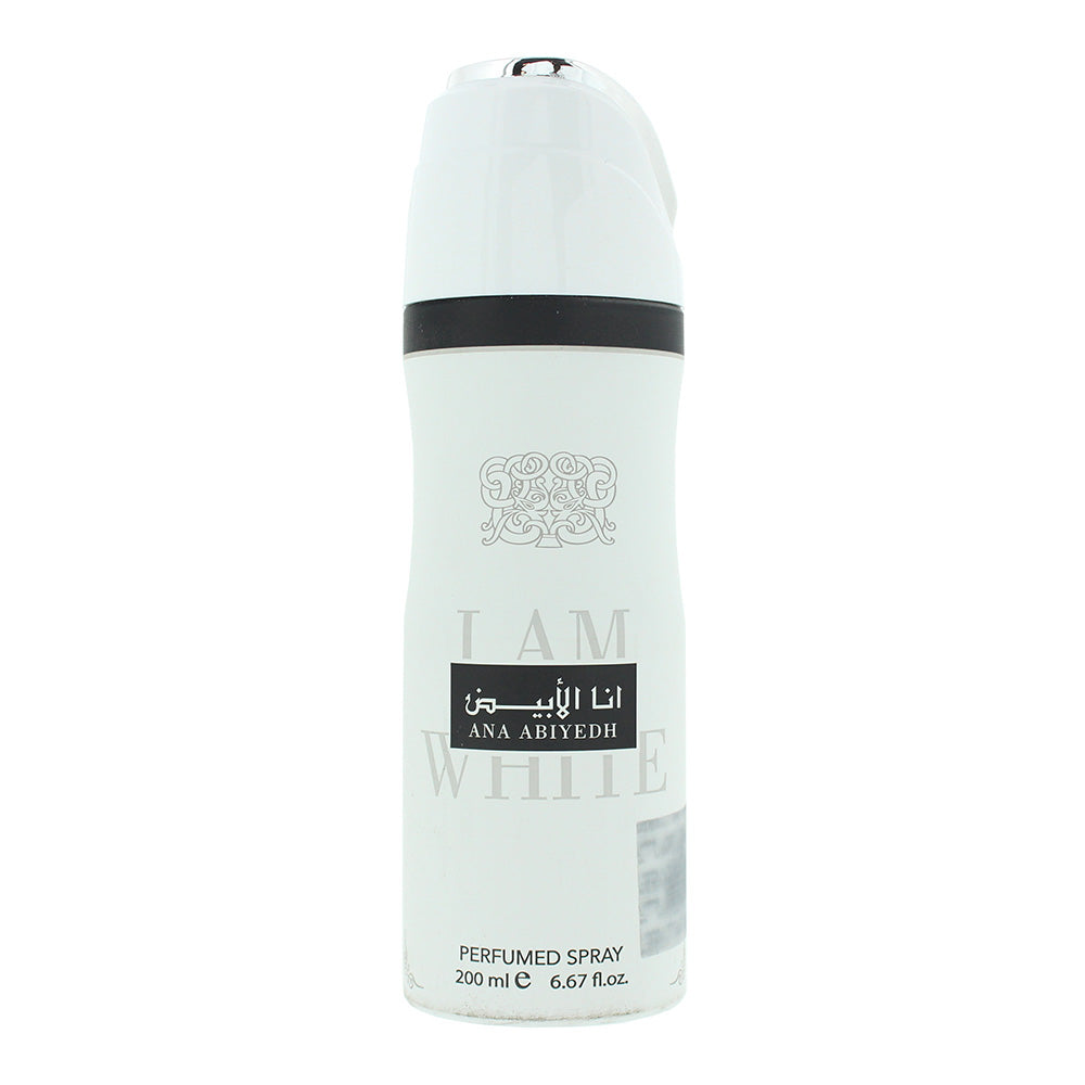 Lattafa Ana Abiyedh I Am White Perfumed Deodorant Spray 200ml