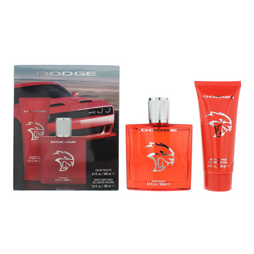 Dodge Legacy Hellcat SRT 2 Piece Gift Set: EDT 100ml - Hair  Body Wash 100ml