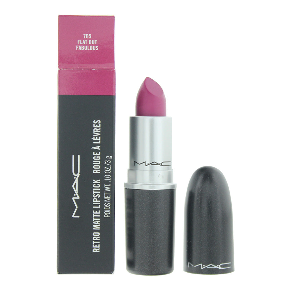MAC Retro Matte 705 Flat Out Fabulous Lipstick 3g