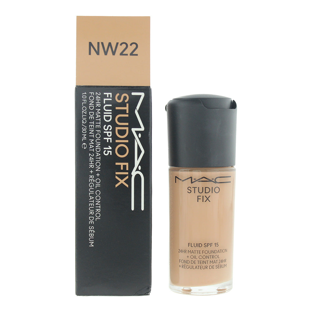 MAC Studio Fix Fluid Spf 15 NW22 Foundation 30ml