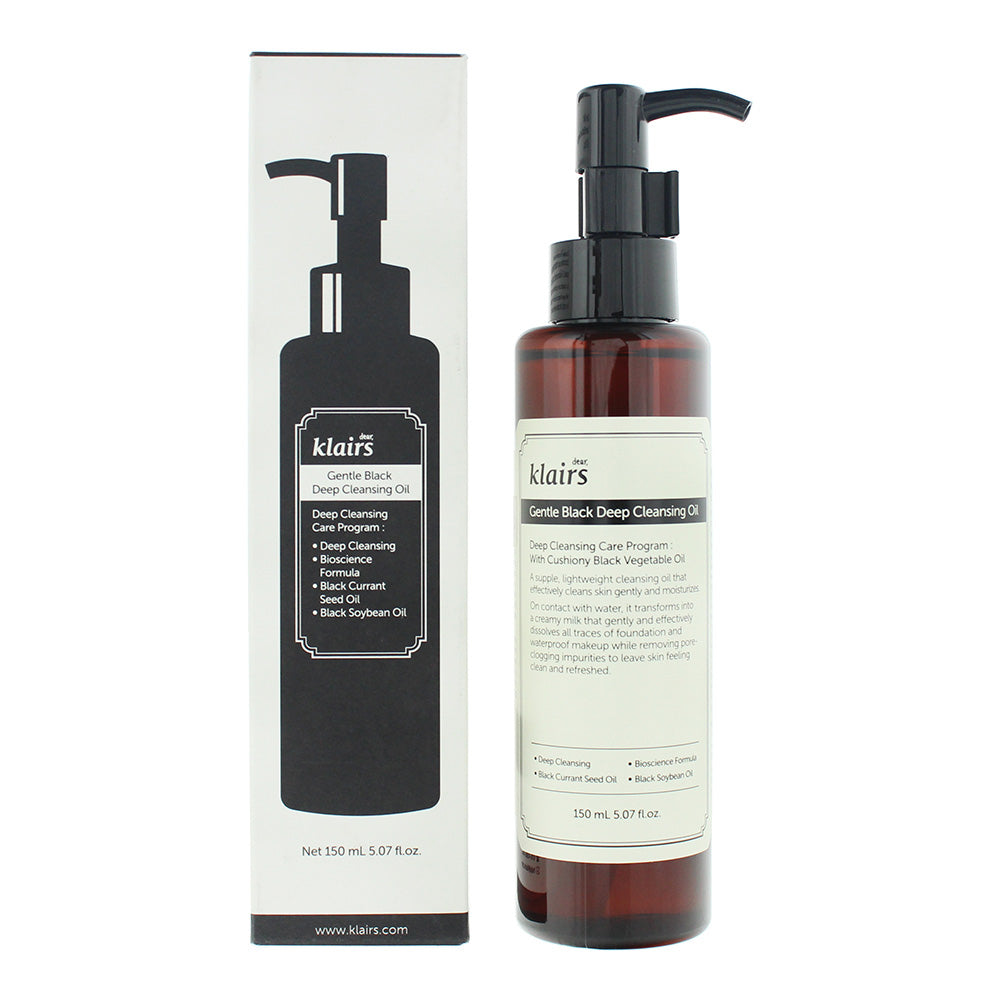 Klairs Gentle Black Deep Cleanisng Oil 150ml